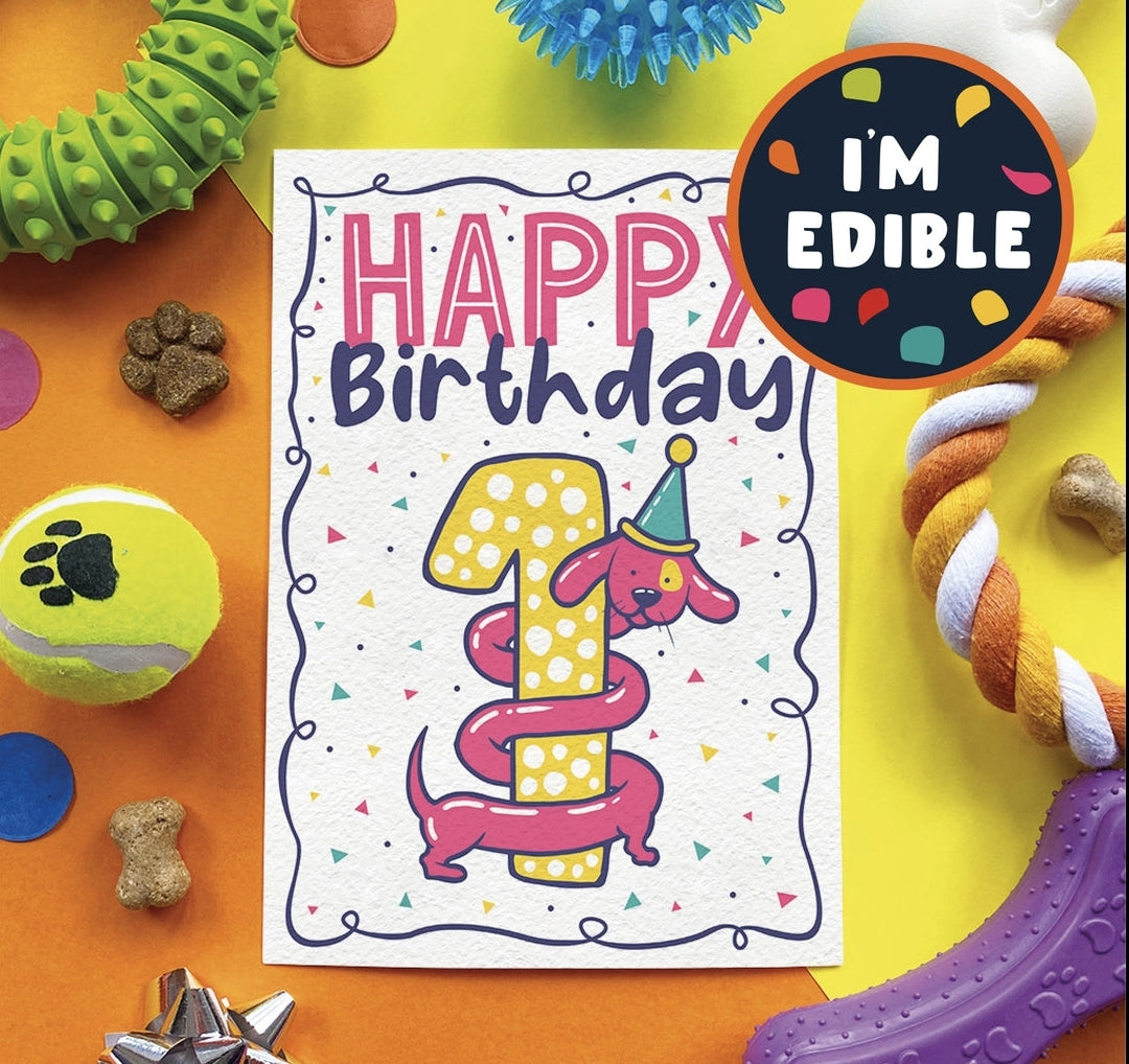 Edible Dog Cards