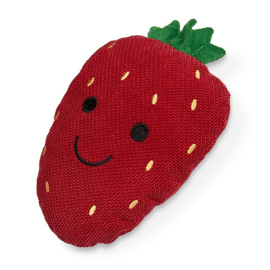 Giant Strawberry Plush Cat Toy