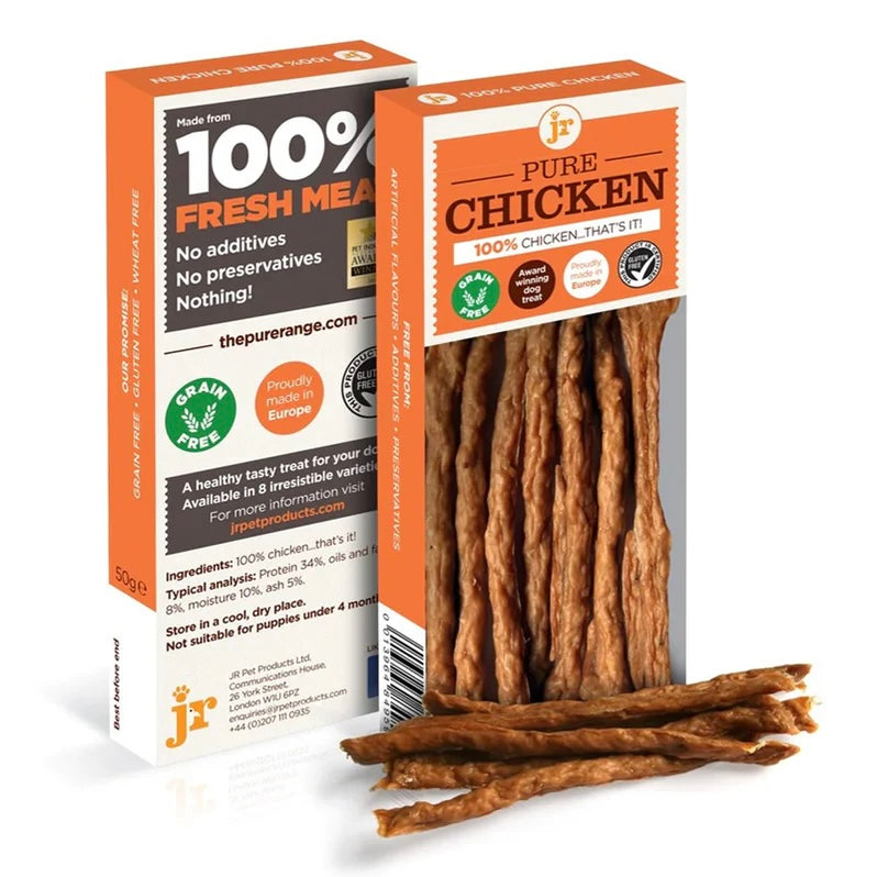 JR Pure Meat Sticks - Chicken (50g) Lili + Mila's Empawrium