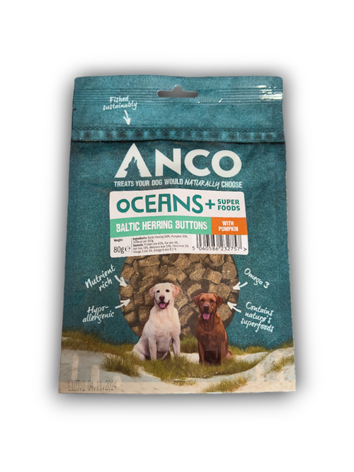 Anco Oceans Baltic Herring Buttons with Pumpkin