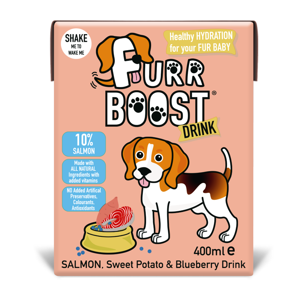 Furrboost Salmon, Sweet Potato and Blueberry (400ml)