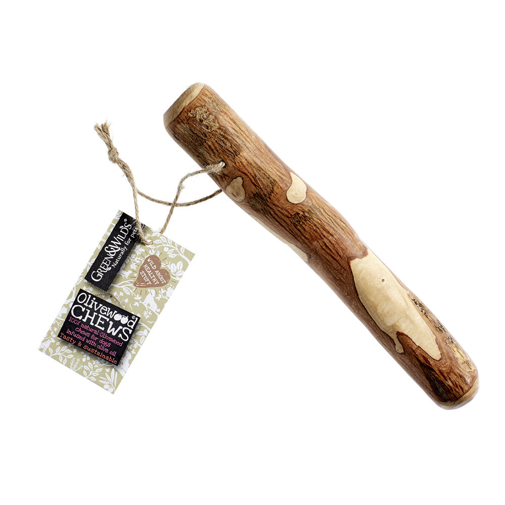 Olivewood Chew - Large (Green and Wilds)