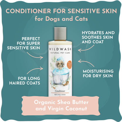 Wildwash Conditioner for Cats and Dogs
