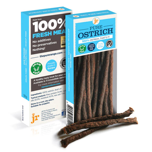 JR Pure Meat Sticks - Ostrich (50g)