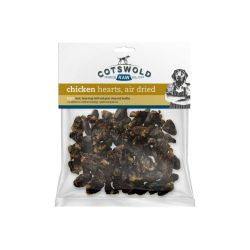 Cotswold Air Dried Chicken Hearts (200g) Lili + Mila's Empawrium