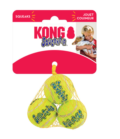 KONG Squeakair Tennis Balls Small (3 Pack)