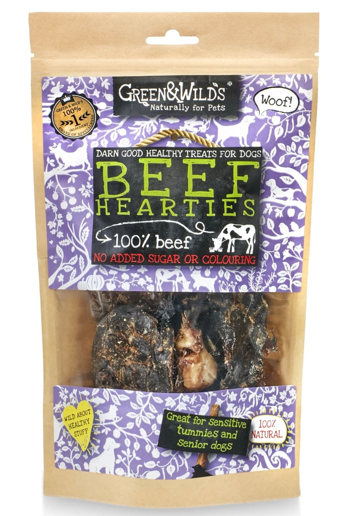 Beef Hearties (Green & Wilds) 140g