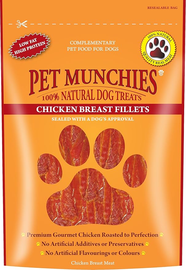 Pet Munchies Chicken Breast Fillets (100g)