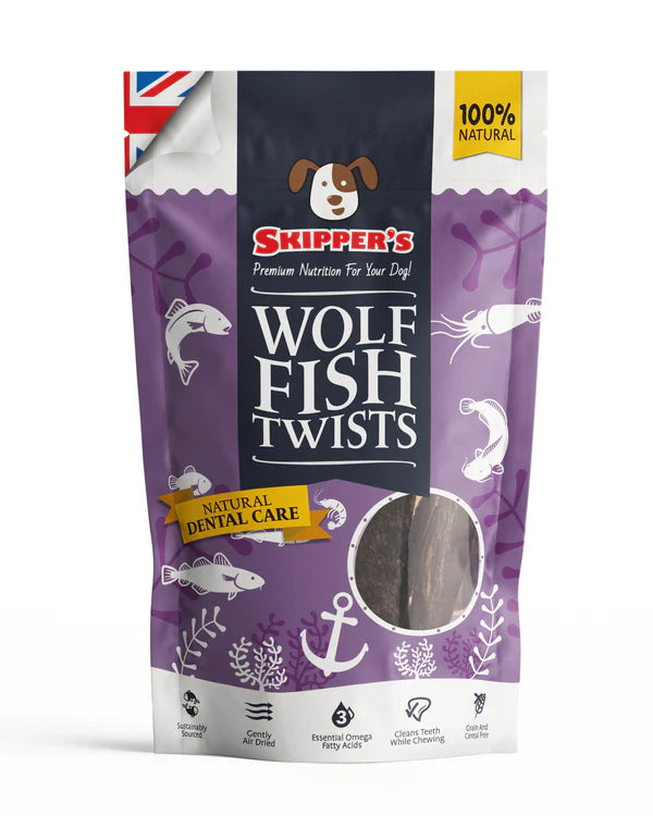 Skippers Wolf Fish Twists Short (70g)