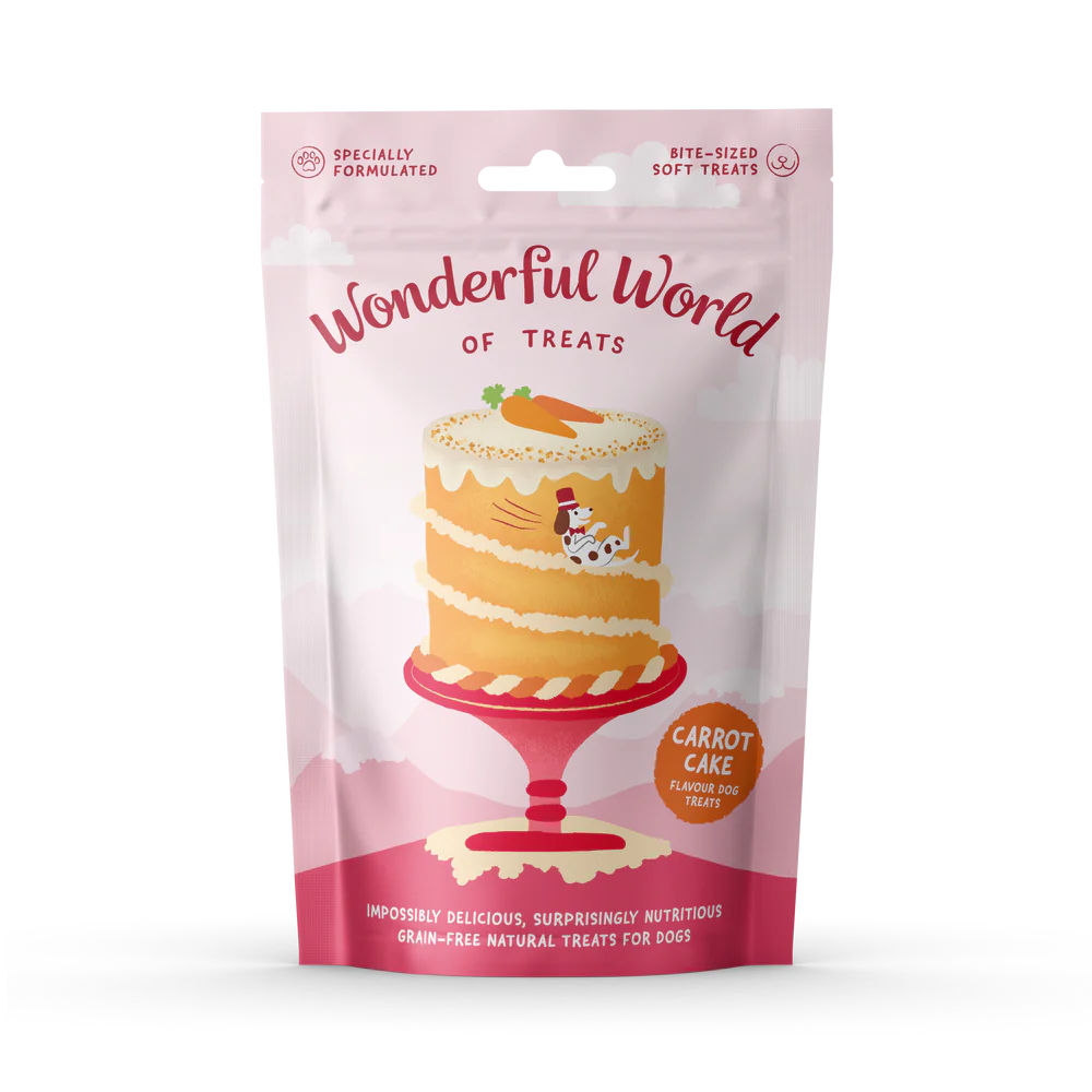 Wonderful World of Treats Carrot Cake (50g)