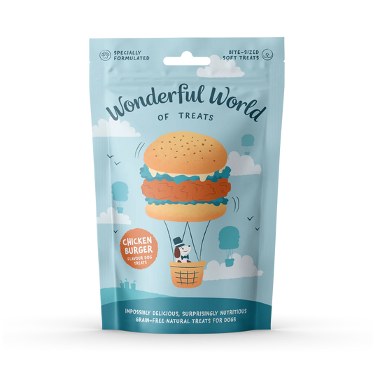 Wonderful World of Treats Chicken Burger (50g)