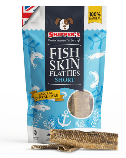 Skippers Fish Skin Flatties Short (70g)