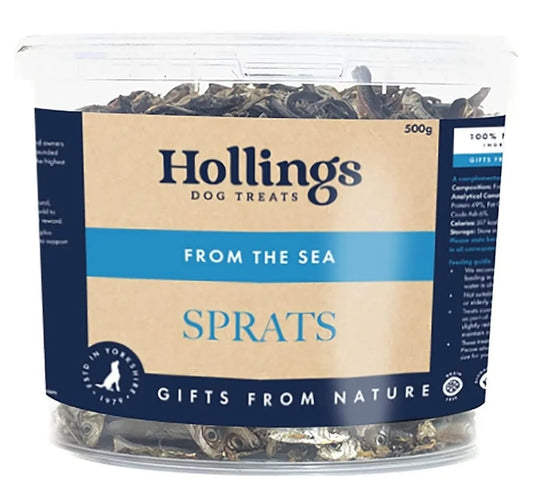 Hollings Sprats (500g)