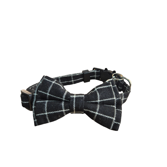 Black and White Cat Collar