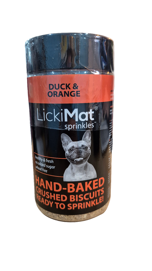 Lickimat Sprinkles - Duck and Orange