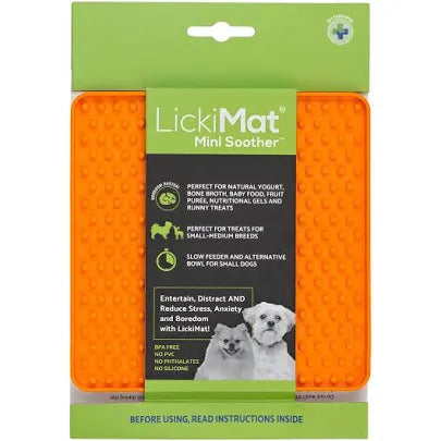 Lickimat Mini Soother (Orange)