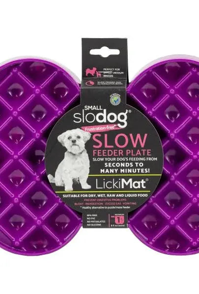 Lickimat Slodog Bone (Purple)