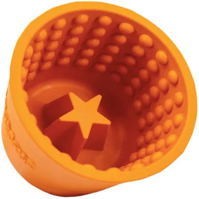 Lickimat Yoggie Pot (Orange)